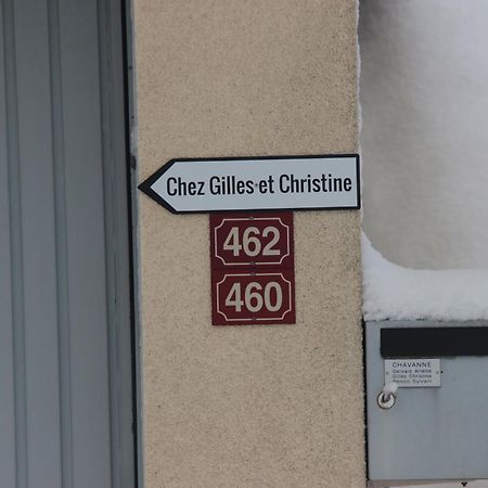 Chez Gilles Et Christine Apartment Mieussy Екстериор снимка